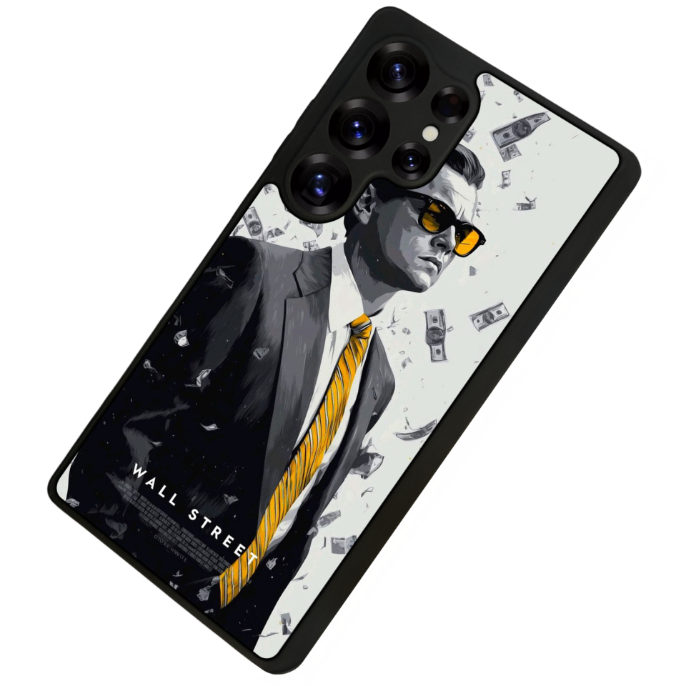 Samsung Galaxy S25 Ultra Uyumlu TheWolf Tasarımlı Glossy Premium Kılıf