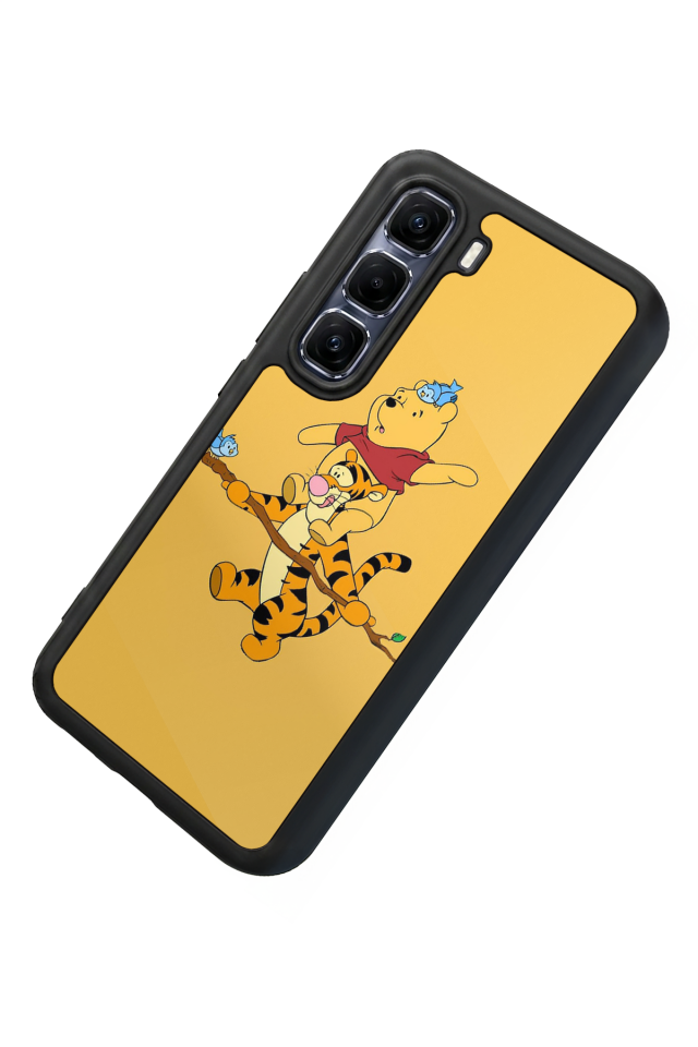Infinix Hot 60 Pro Plus Uyumlu Winnie Tasarımlı Glossy Premium Kılıf
