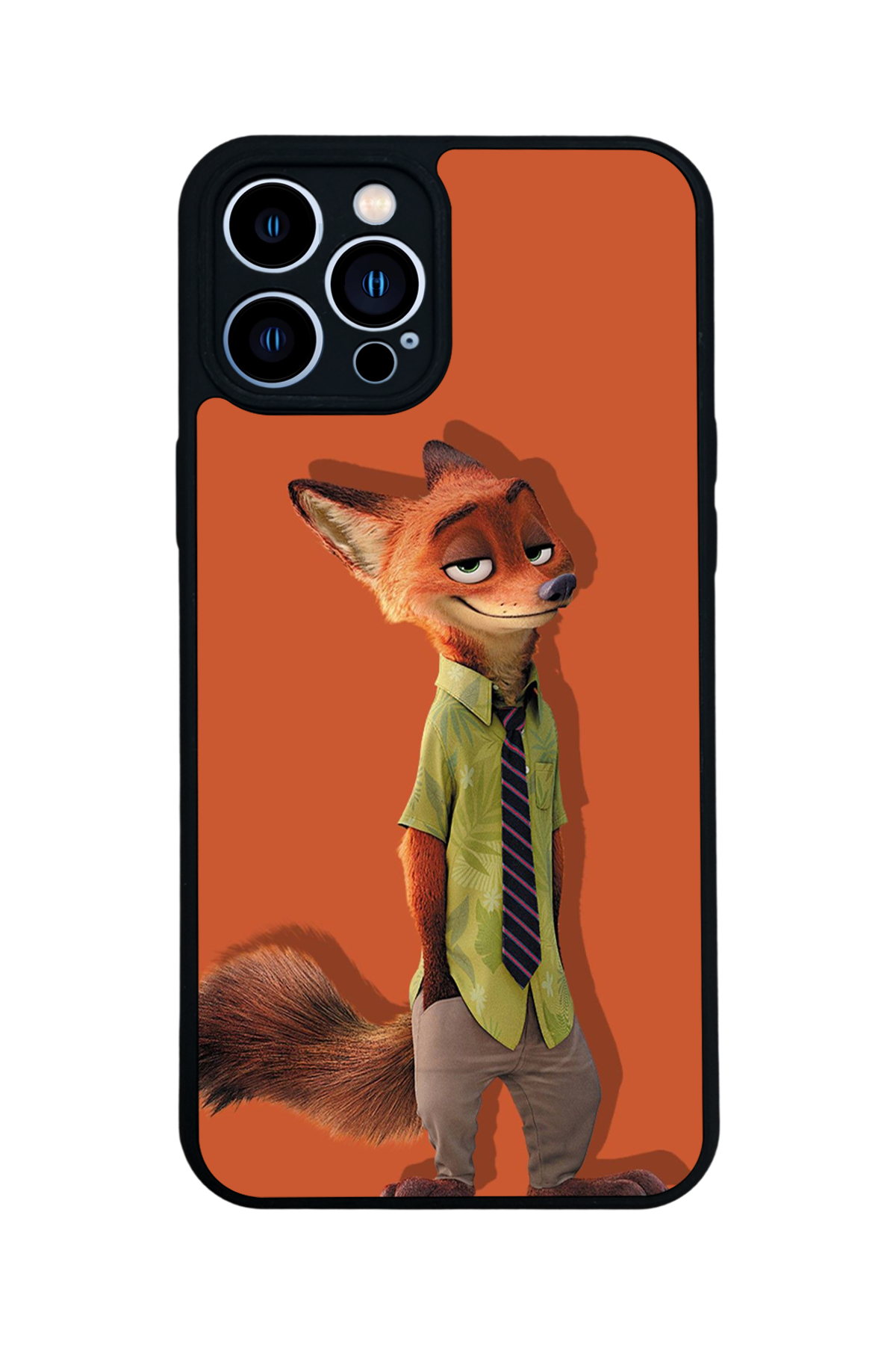 iPhone 12 Pro Max Uyumlu Zootropolis Tasarımlı Glossy Premium Kılıf