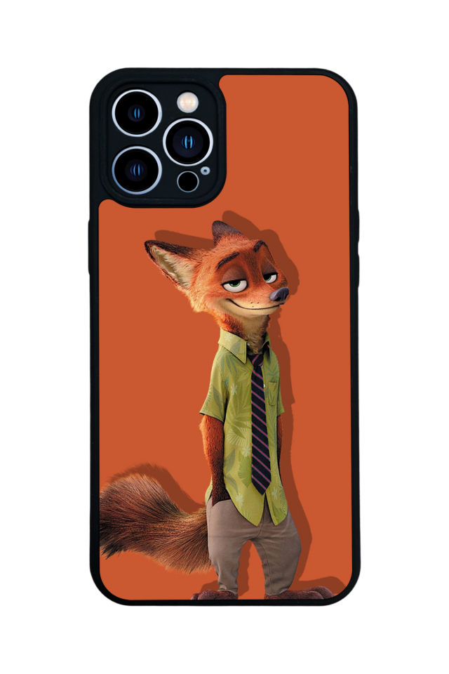 iPhone 12 Pro Max Uyumlu Zootropolis Tasarımlı Glossy Premium Kılıf