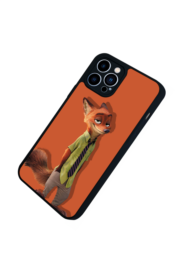 iPhone 12 Pro Max Uyumlu Zootropolis Tasarımlı Glossy Premium Kılıf