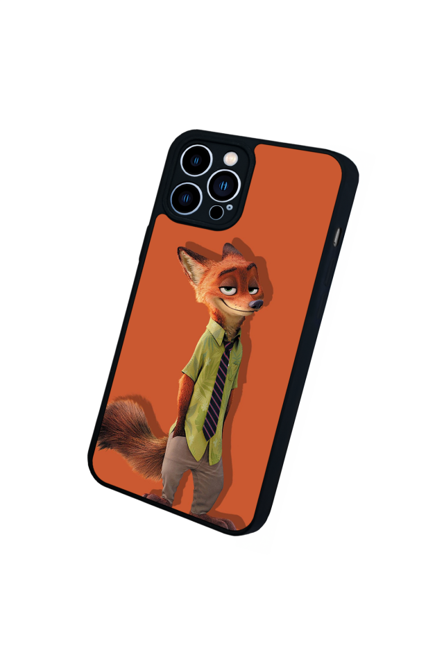 iPhone 12 Pro Max Uyumlu Zootropolis Tasarımlı Glossy Premium Kılıf