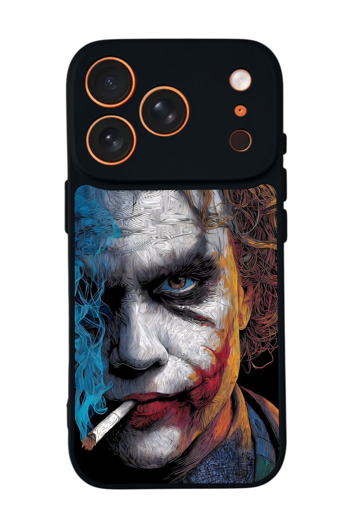 iPhone 17 Pro Uyumlu Joker Tasarımlı Glossy Premium Kılıf