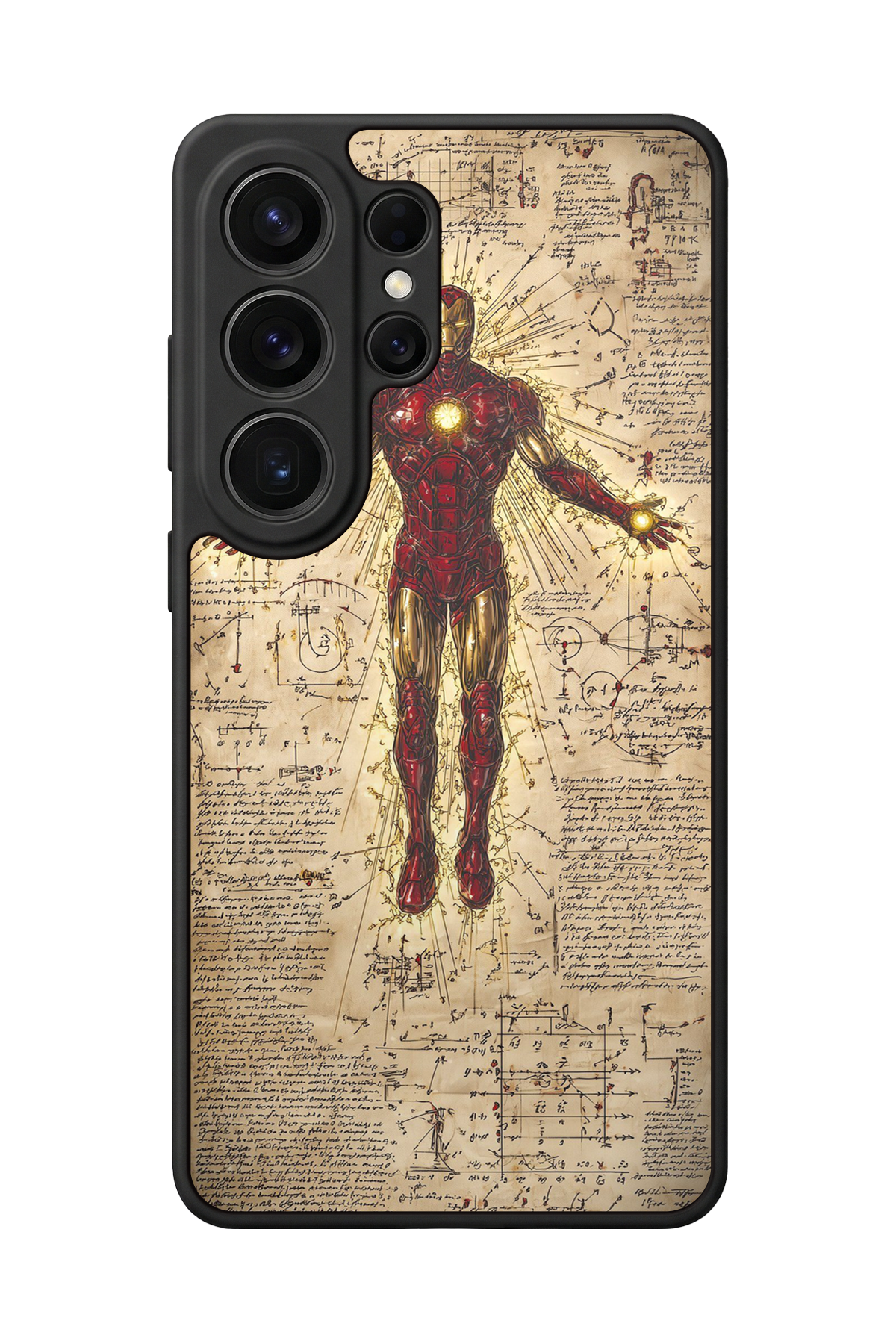 Samsung Galaxy S26 Ultra Uyumlu Iron Man ( Demir Adam ) Tasarımlı Glossy Premium Kılıf