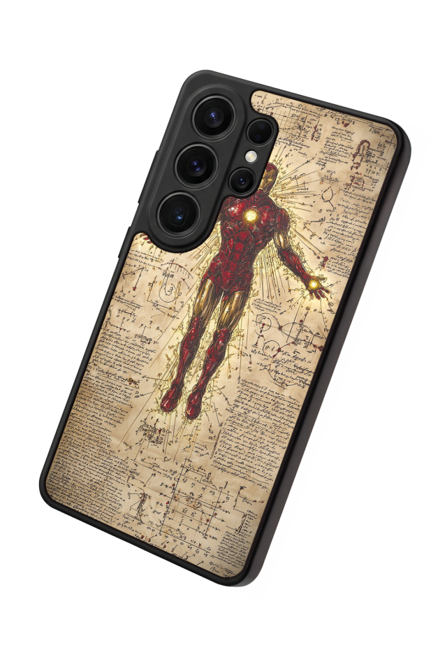 Samsung Galaxy S26 Ultra Uyumlu Iron Man ( Demir Adam ) Tasarımlı Glossy Premium Kılıf