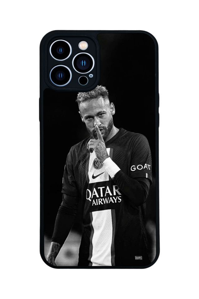 iPhone 13 Pro Max Uyumlu Neymar Tasarımlı Glossy Premium Kılıf