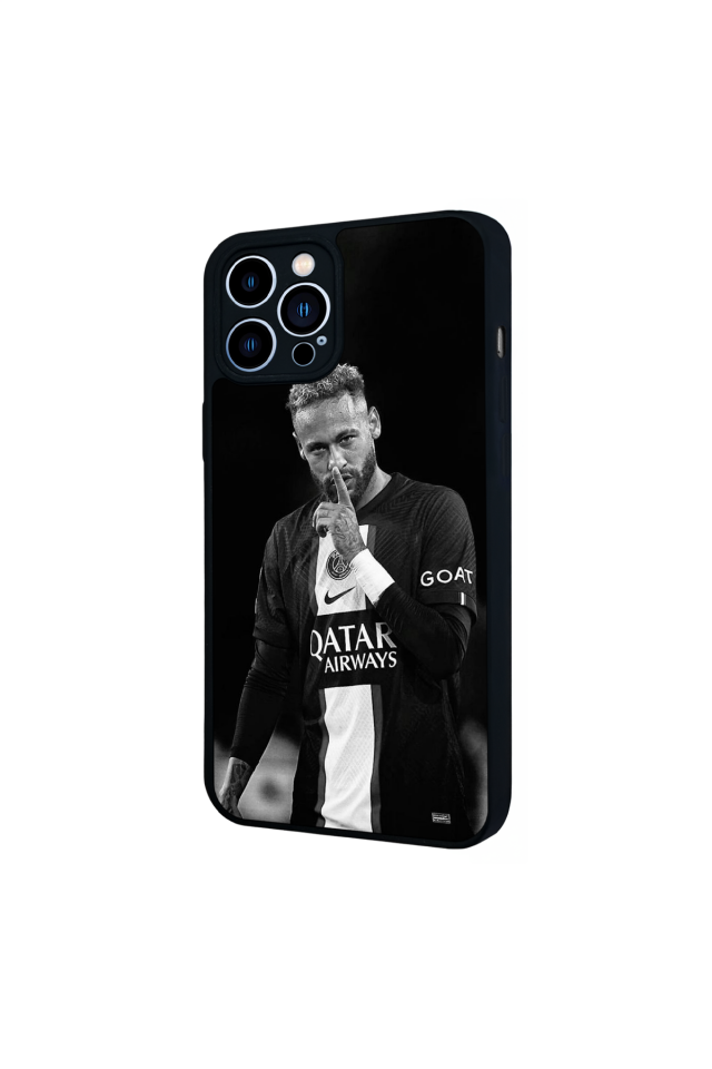 iPhone 13 Pro Max Uyumlu Neymar Tasarımlı Glossy Premium Kılıf