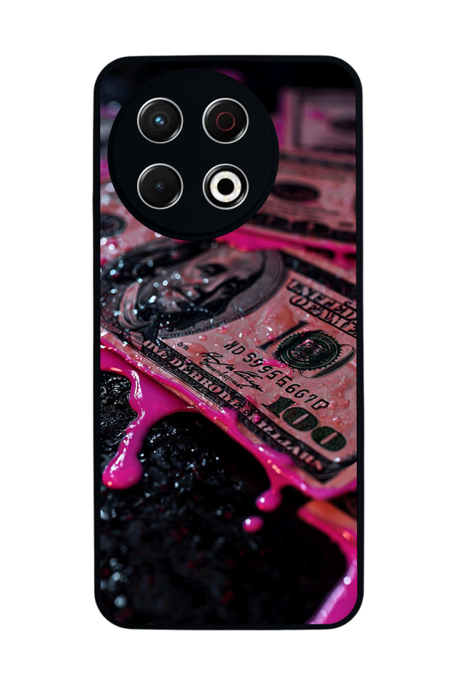 Tecno Spark 30 Pro Uyumlu Para Tasarımlı Glossy Premium Kılıf