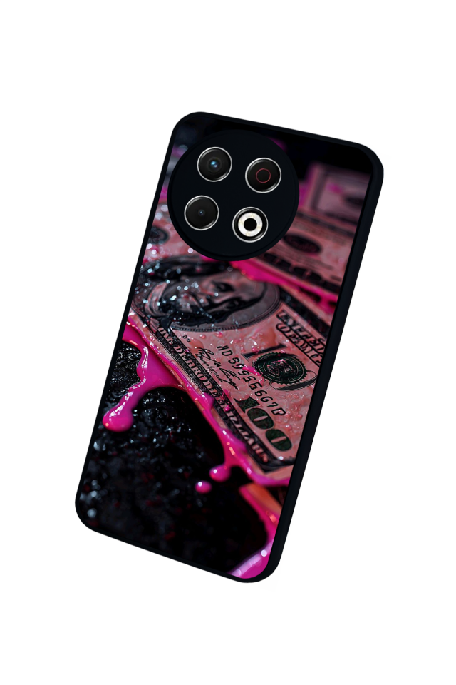 Tecno Spark 30 Pro Uyumlu Para Tasarımlı Glossy Premium Kılıf