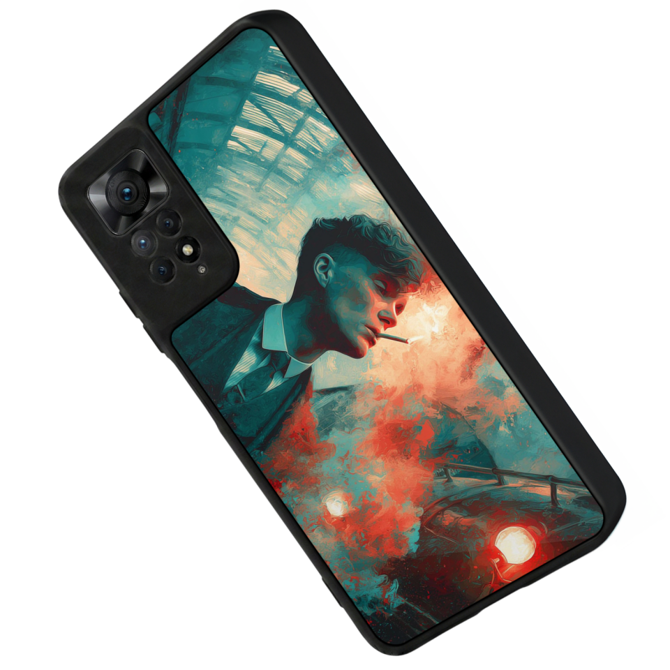 Xiaomi Redmi Note 12 Pro Uyumlu Peaky Blinders Tasarımlı Glossy Premium Kılıf