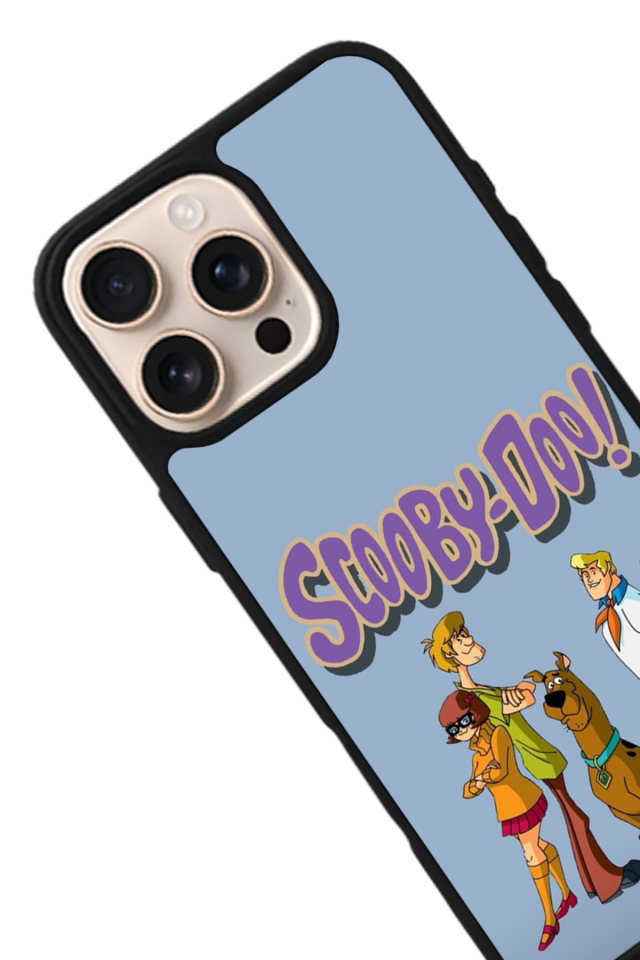 iPhone 16 Pro Uyumlu Scooby Doo Tasarımlı Glossy Premium Kılıf