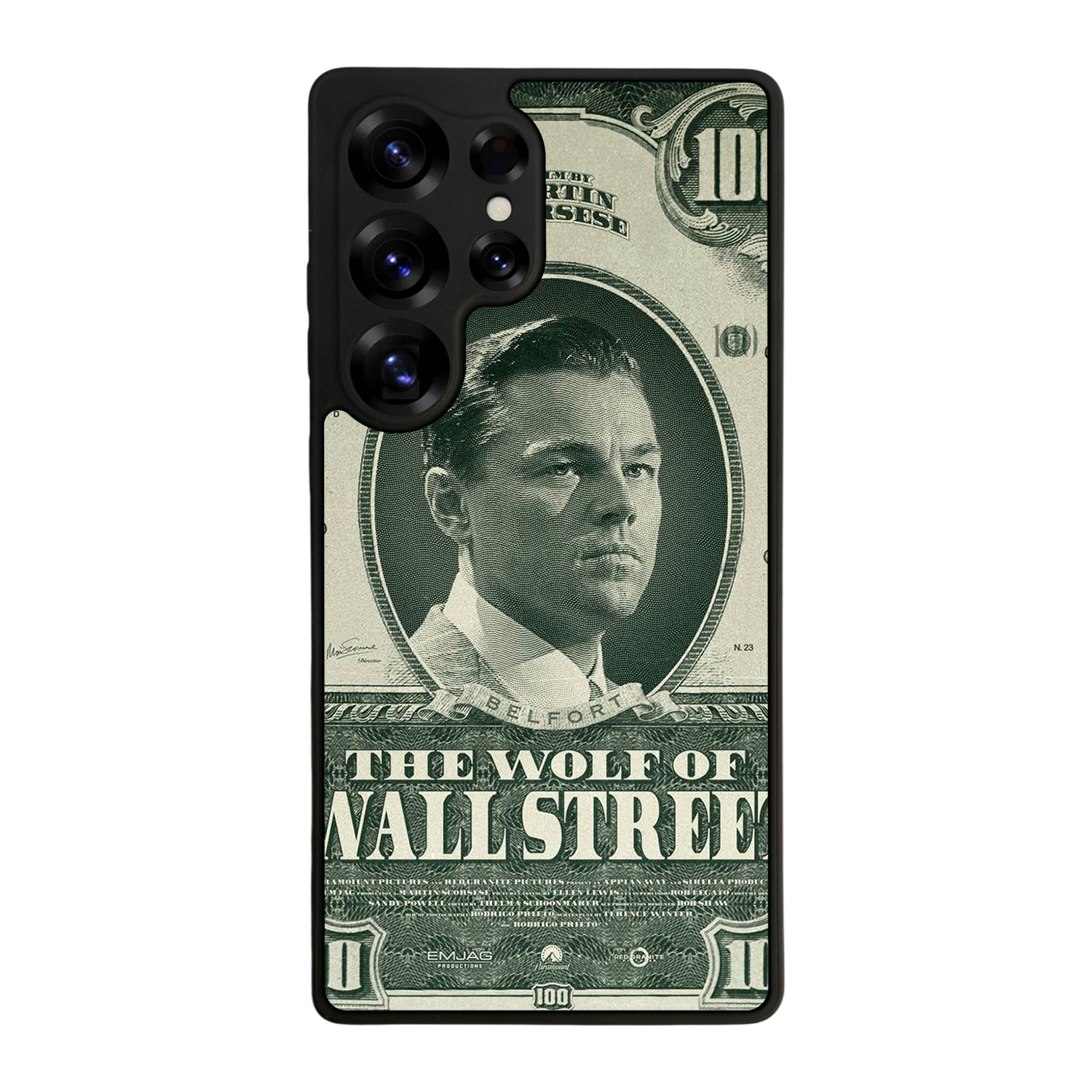 Samsung Galaxy S25 Ultra Uyumlu TheWolf Tasarımlı Glossy Premium Kılıf