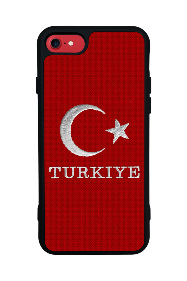 iPhone SE Uyumlu Aslan Tasarımlı Glossy Premium Kılıf