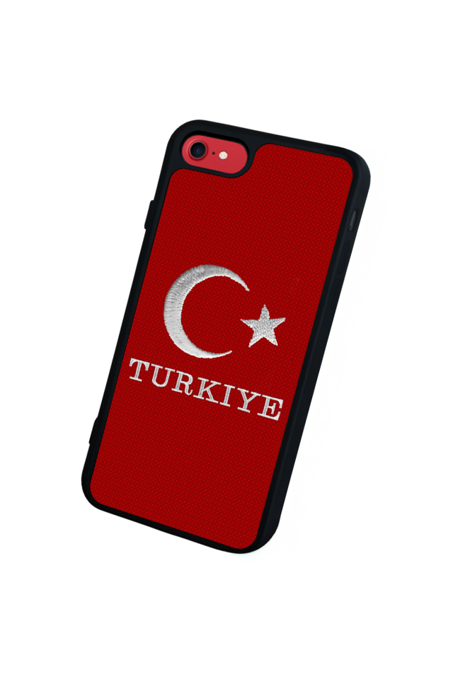 iPhone SE Uyumlu Aslan Tasarımlı Glossy Premium Kılıf