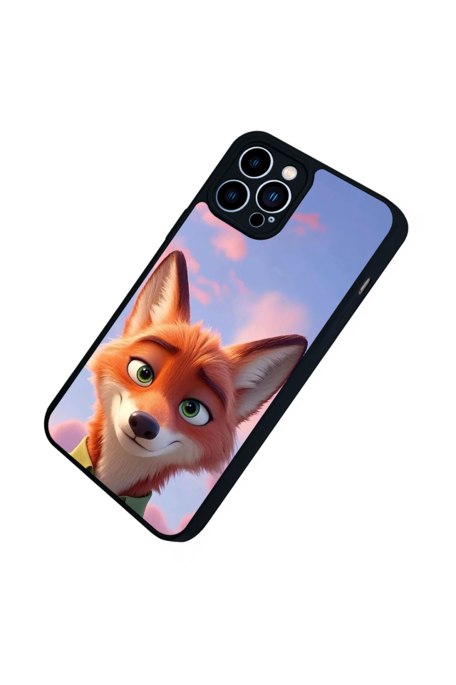 iPhone 12 Pro Max Uyumlu Zootropolis Tasarımlı Glossy Premium Kılıf