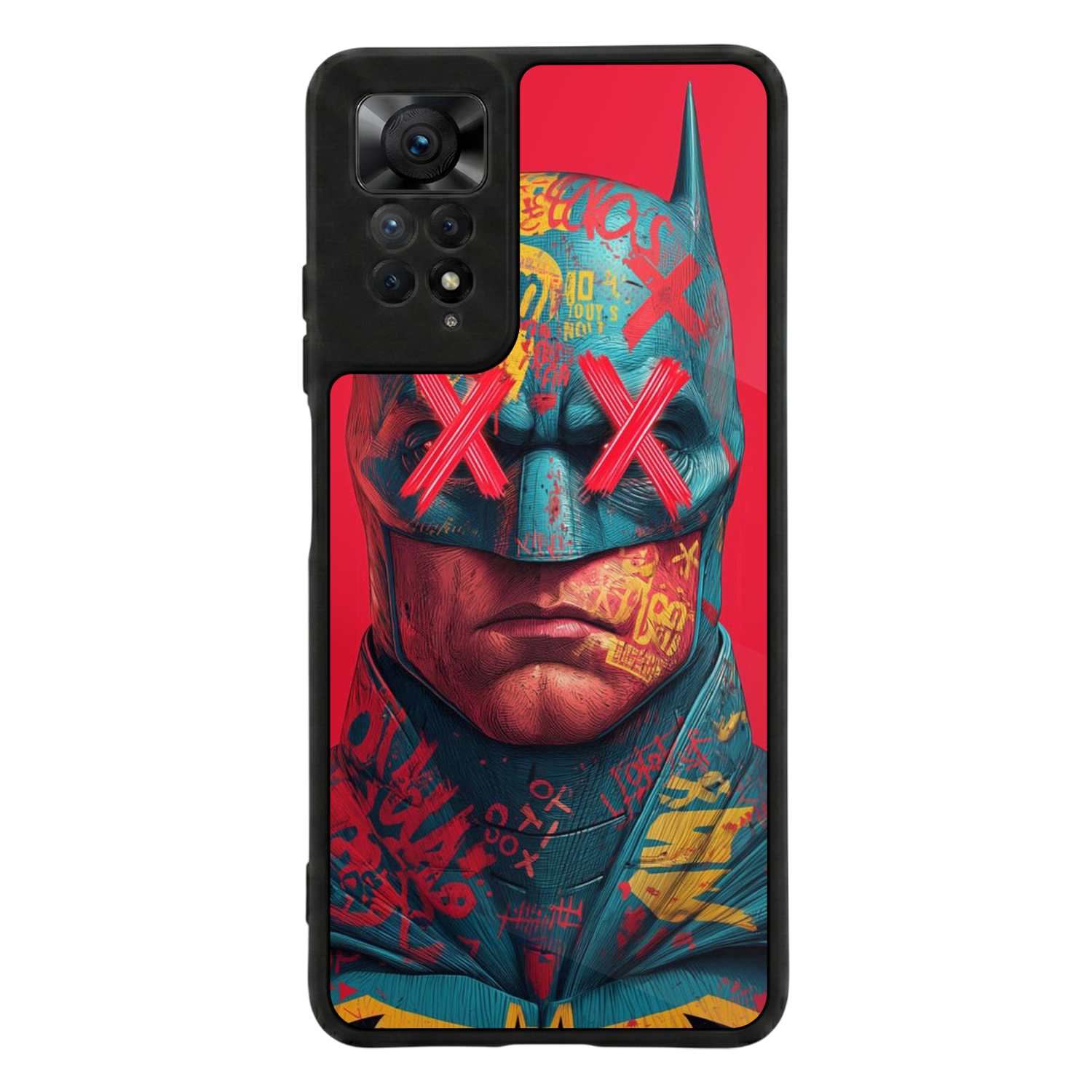 Xiaomi Redmi Note 11 Pro Uyumlu Batman Tasarımlı Glossy Premium Kılıf