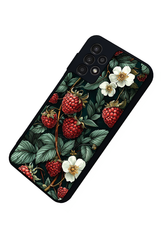 Samsung Galaxy A13 Uyumlu Botanik Tasarımlı Glossy Premium Kılıf