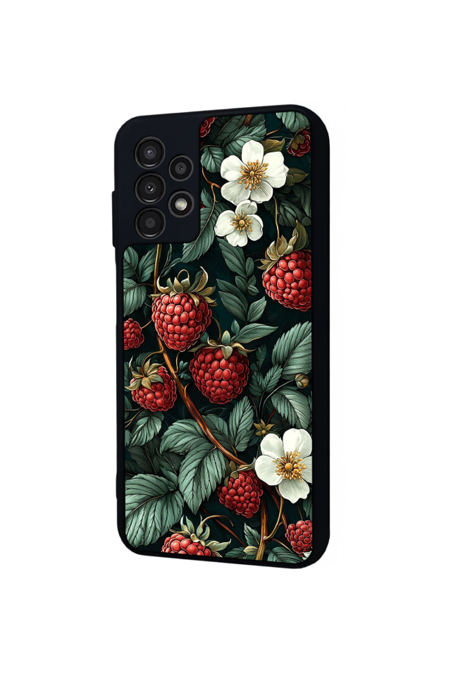 Samsung Galaxy A13 Uyumlu Botanik Tasarımlı Glossy Premium Kılıf