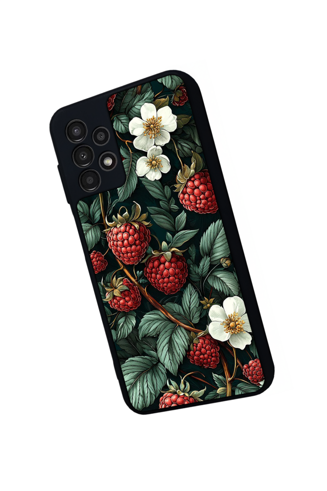 Samsung Galaxy A13 Uyumlu Botanik Tasarımlı Glossy Premium Kılıf