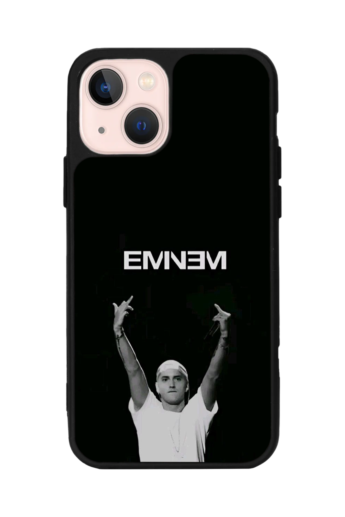 iPhone 15 Uyumlu Eminem Tasarımlı Glossy Premium Kılıf