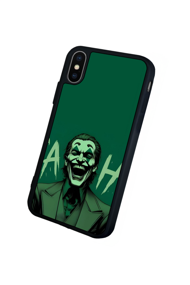 iPhone X/ XS Uyumlu Joker Tasarımlı Glossy Premium Kılıf
