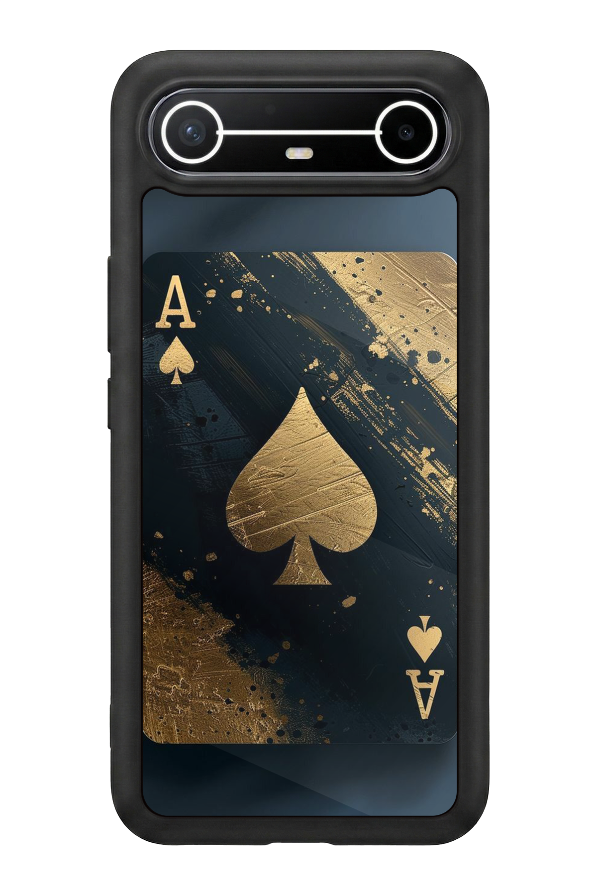 Tecno Spark Slim 5G Uyumlu Kart Tasarımlı Glossy Premium Kılıf