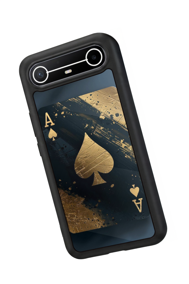Tecno Spark Slim 5G Uyumlu Kart Tasarımlı Glossy Premium Kılıf