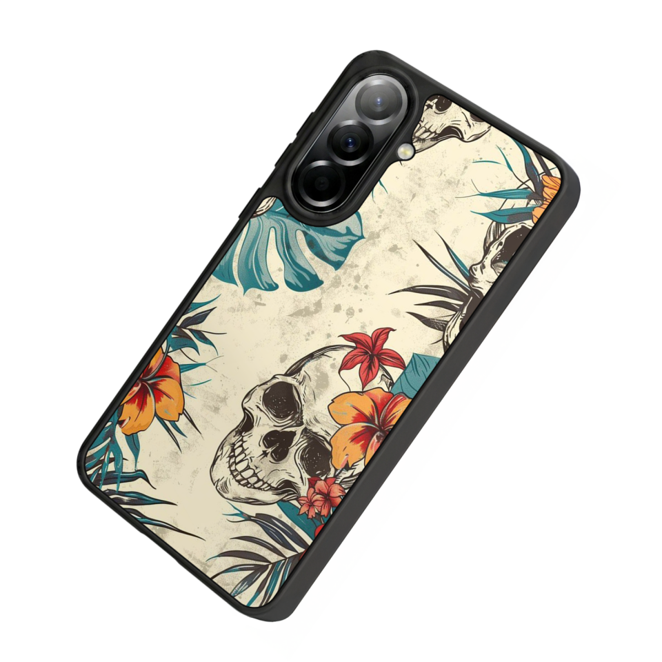 Samsung Galaxy A57 Uyumlu KuruKafa Tasarımlı Glossy Premium Kılıf