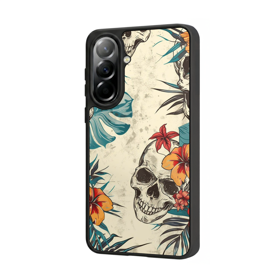 Samsung Galaxy A57 Uyumlu KuruKafa Tasarımlı Glossy Premium Kılıf