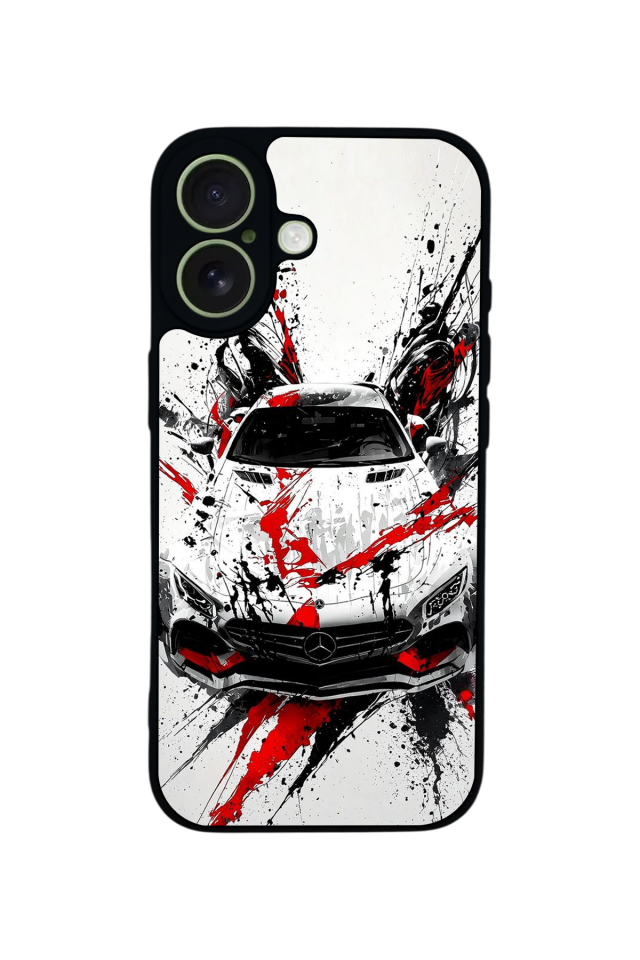iPhone 17 Uyumlu Mercedes Tasarımlı Glossy Premium Kılıf