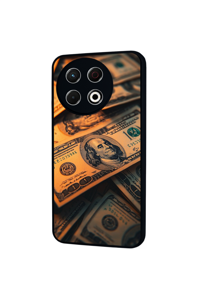 Tecno Spark 30 Pro Uyumlu Para Tasarımlı Glossy Premium Kılıf