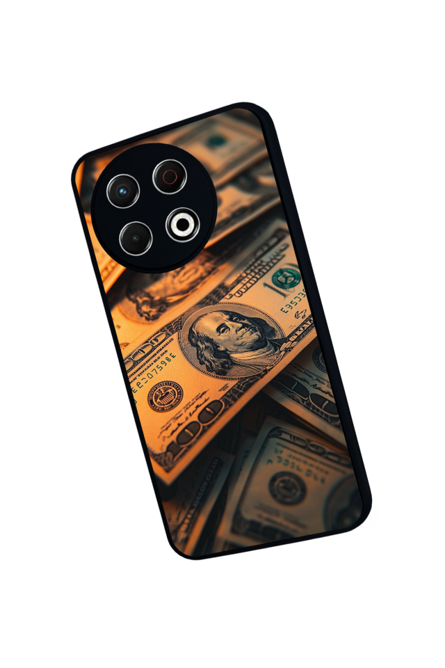 Tecno Spark 30 Pro Uyumlu Para Tasarımlı Glossy Premium Kılıf