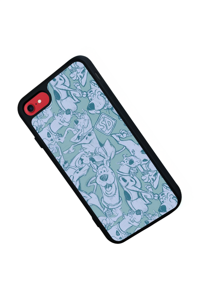 iPhone 7 Uyumlu Scooby Doo Tasarımlı Glossy Premium Kılıf