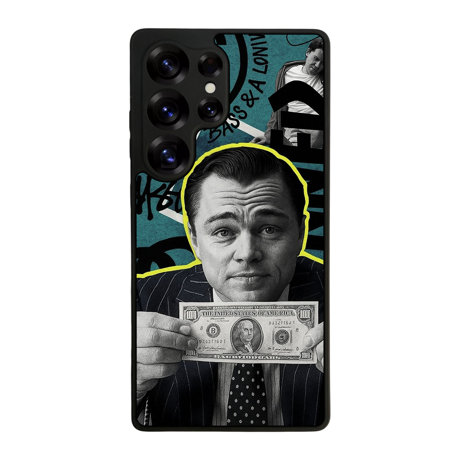 Samsung Galaxy S25 Ultra Uyumlu TheWolf Tasarımlı Glossy Premium Kılıf