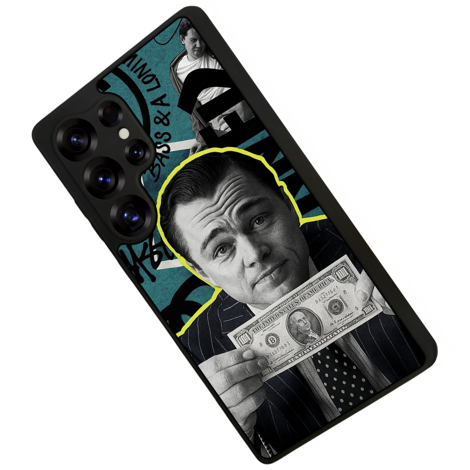 Samsung Galaxy S25 Ultra Uyumlu TheWolf Tasarımlı Glossy Premium Kılıf