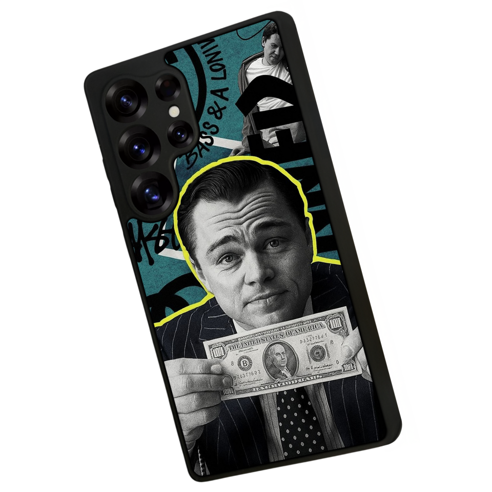 Samsung Galaxy S25 Ultra Uyumlu TheWolf Tasarımlı Glossy Premium Kılıf