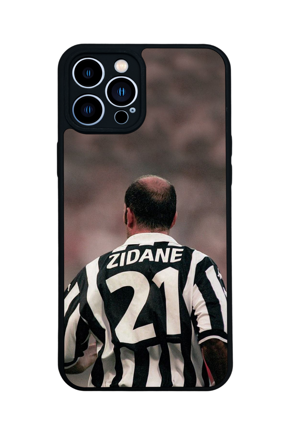 iPhone 13 Pro Max Uyumlu Zidane Tasarımlı Glossy Premium Kılıf