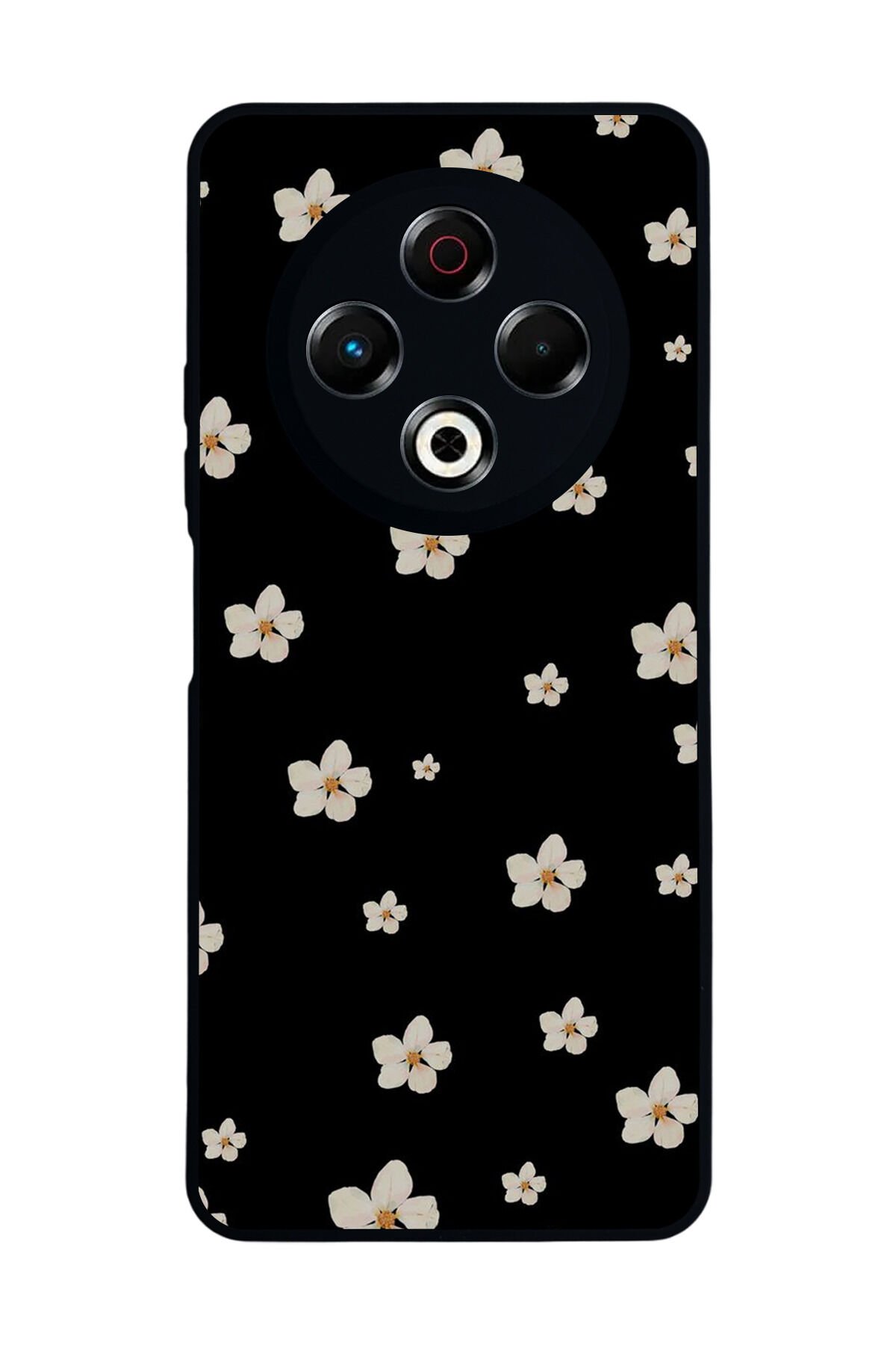 Tecno Spark 30 Uyumlu Cicek Tasarımlı Glossy Premium Kılıf
