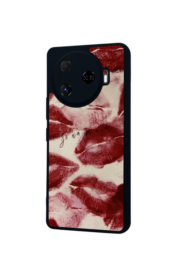 Tecno Camon 30 Pro Uyumlu Dudak Tasarımlı Glossy Premium Kılıf