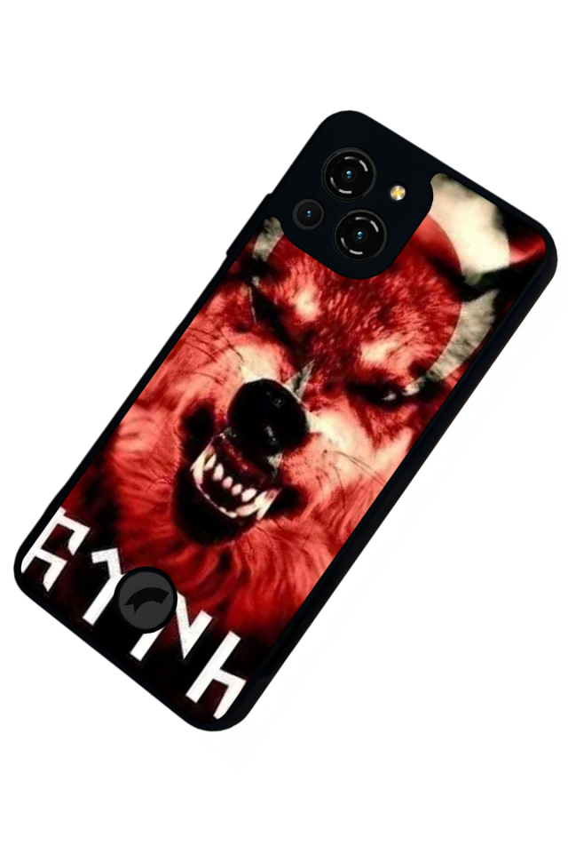 Reeder S23 Pro Max Uyumlu Bozkurt Tasarımlı Glossy Premium Kılıf