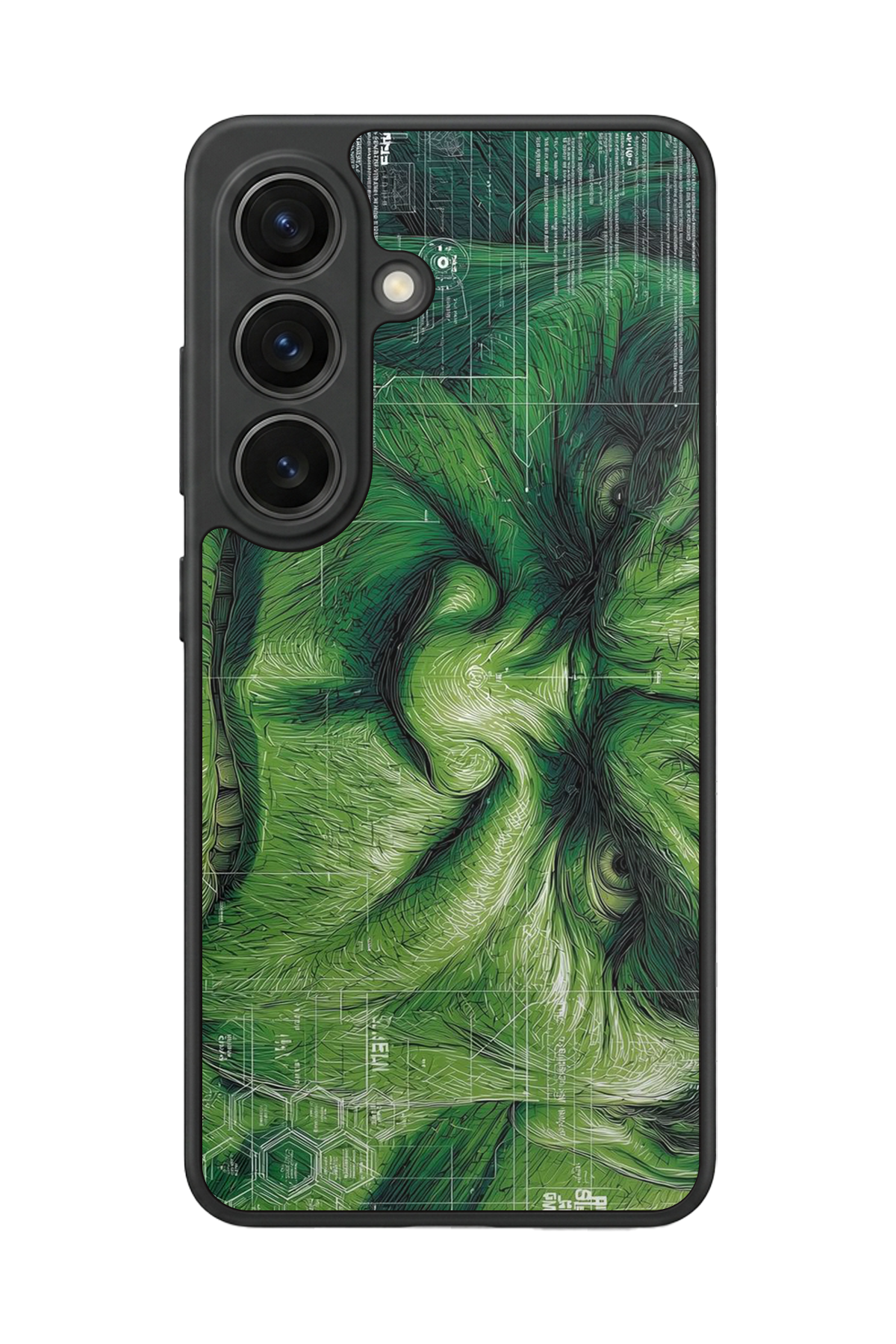 Samsung Galaxy S26 Uyumlu Hulk Tasarımlı Glossy Premium Kılıf