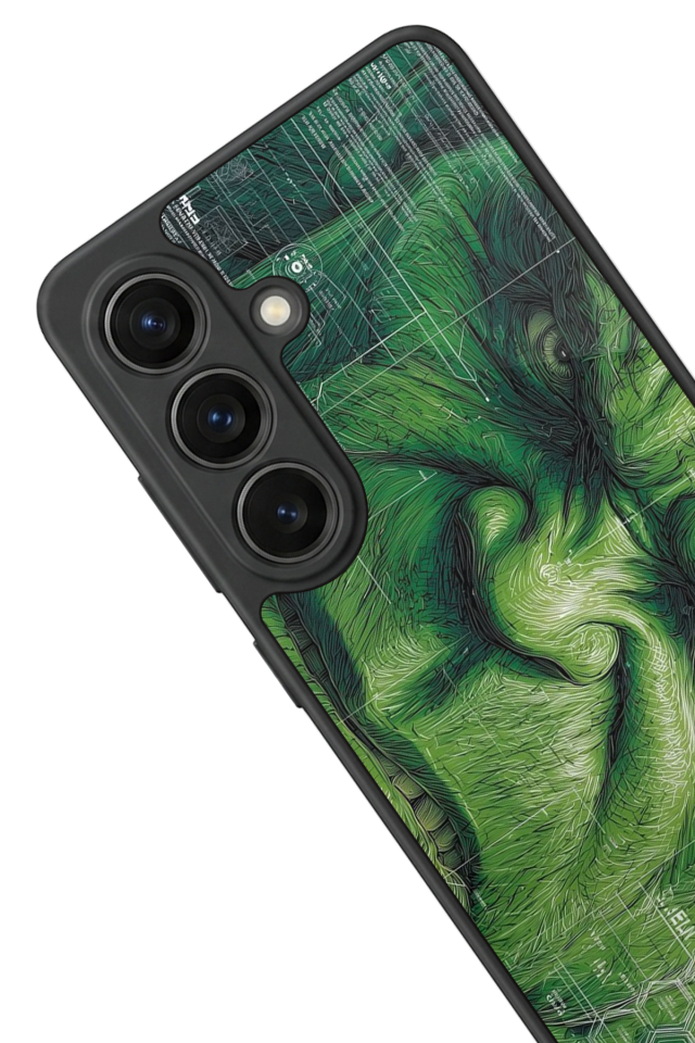 Samsung Galaxy S26 Uyumlu Hulk Tasarımlı Glossy Premium Kılıf