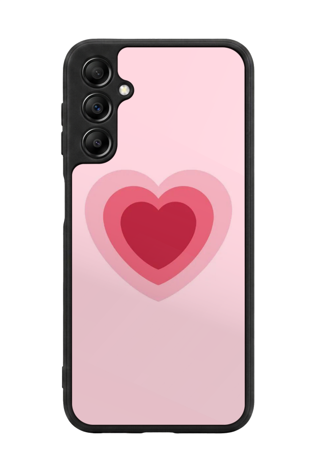 Samsung Galaxy A14 Uyumlu Kalp Love Tasarımlı Glossy Premium Kılıf