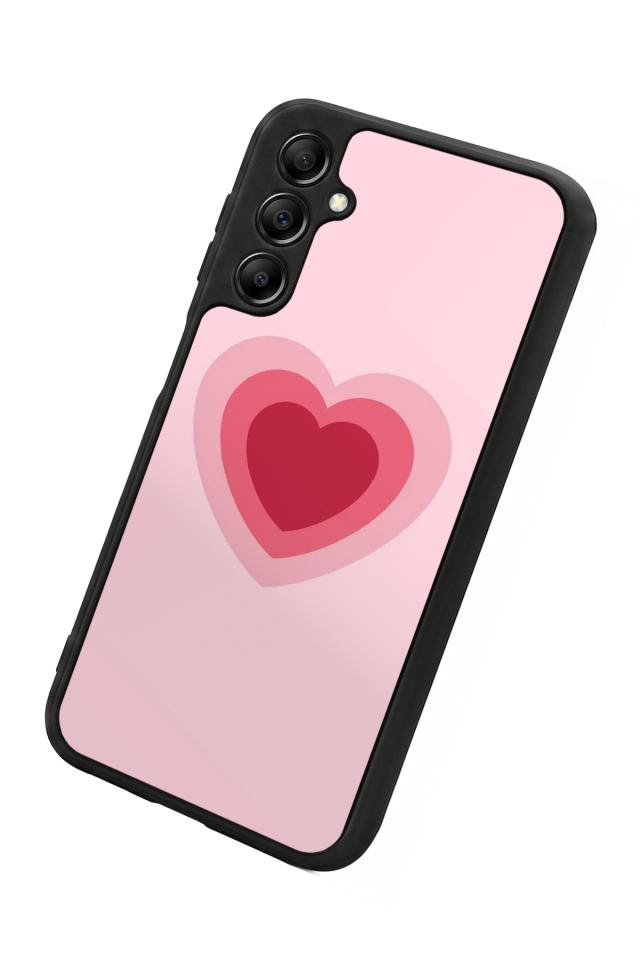 Samsung Galaxy A14 Uyumlu Kalp Love Tasarımlı Glossy Premium Kılıf