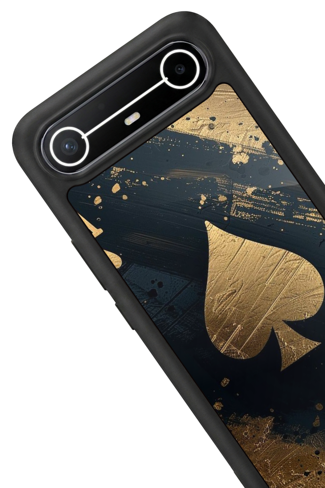 Tecno Spark Slim 5G Uyumlu Kart Tasarımlı Glossy Premium Kılıf