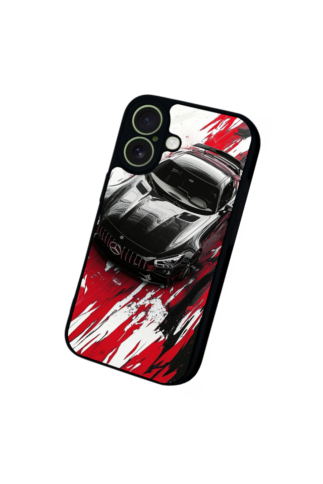 iPhone 17 Uyumlu Mercedes Tasarımlı Glossy Premium Kılıf