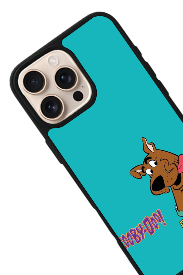 iPhone 16 Pro Uyumlu Scooby Doo Tasarımlı Glossy Premium Kılıf
