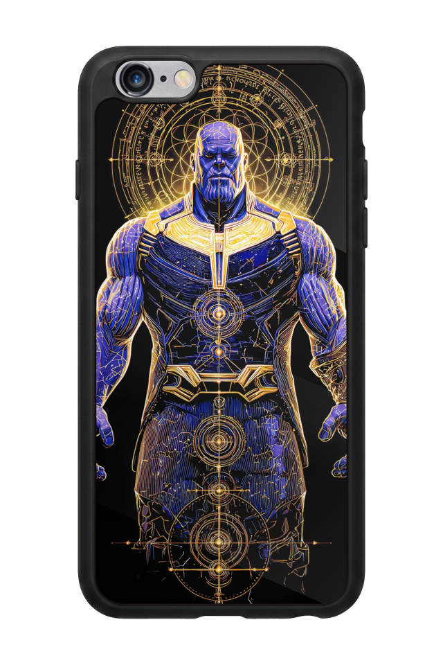 iPhone 6s Plus Uyumlu Thanos Tasarımlı Glossy Premium Kılıf
