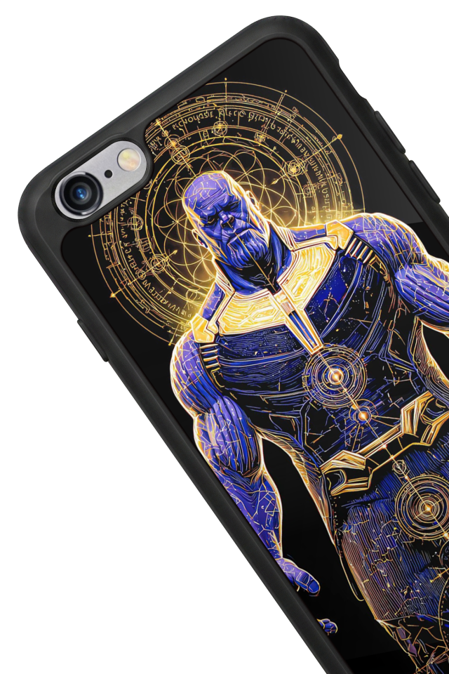 iPhone 6s Plus Uyumlu Thanos Tasarımlı Glossy Premium Kılıf