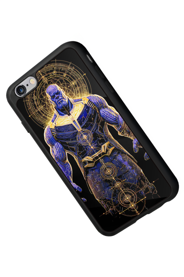 iPhone 6s Plus Uyumlu Thanos Tasarımlı Glossy Premium Kılıf